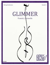 Glimmer Orchestra sheet music cover